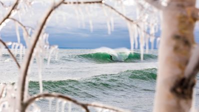 Surf en los Grandes Lagos de USA, olas de Minnesota