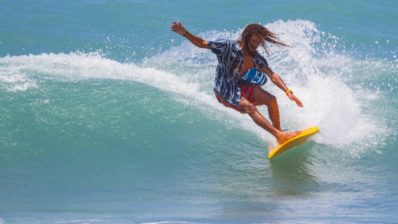 Rasta Surf en Jamaica con Shama Beckford